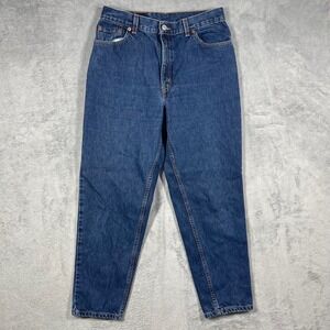 Levi's 550 Jeans Women 12 MIS S Blue Vintage Made in USA Relaxed‎ Tapered Read